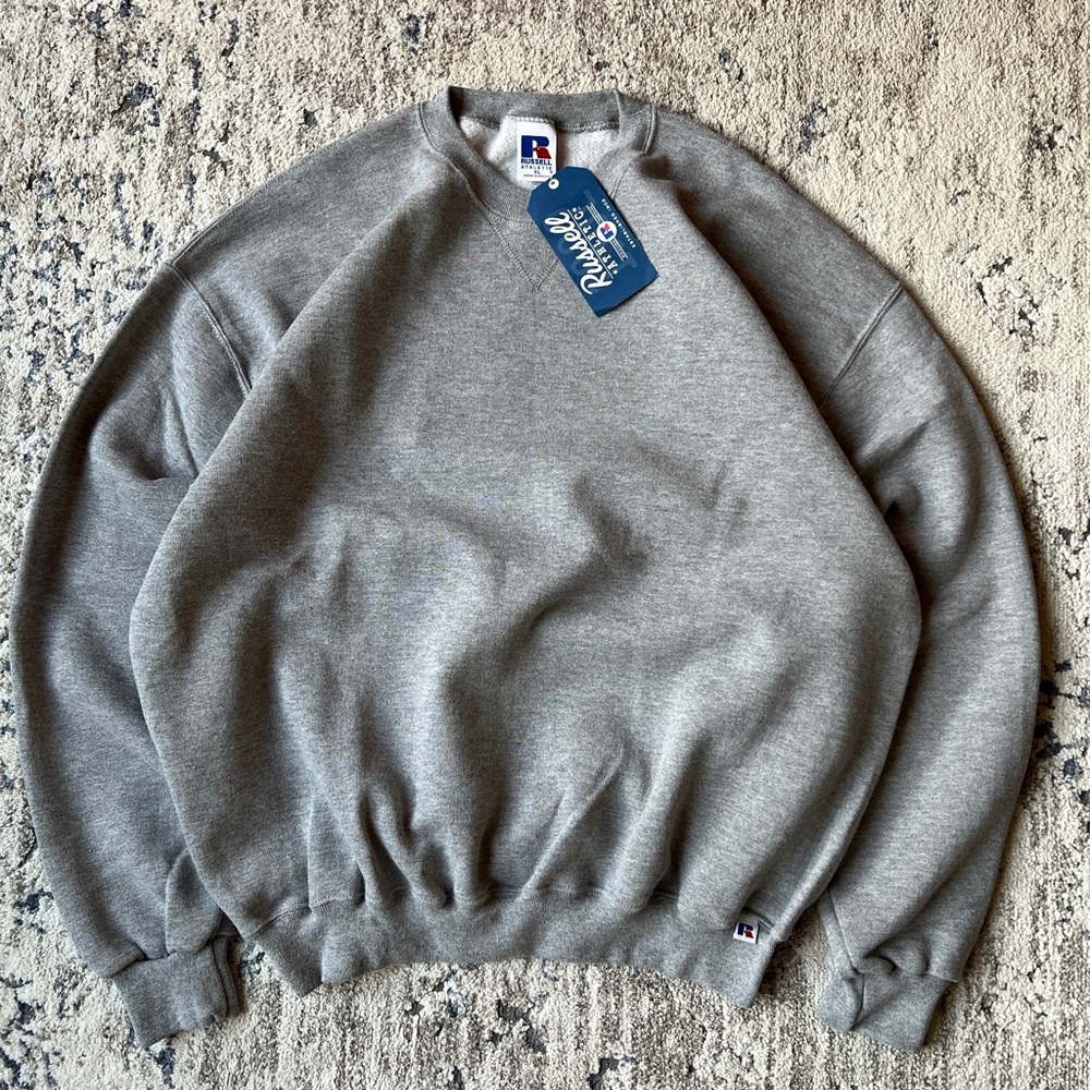 🔥 Russell Athletic Crewneck Sweatshirt 90's Vintage Akimbo